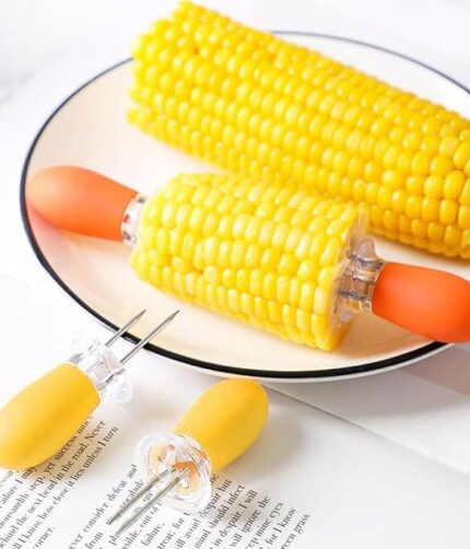 Stainless Steel Corn Holder (Pair 1)