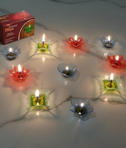 3d Reflection Diya (Set of 12)